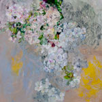 Printemps – techniques mixtes — 1,10m x 1,10m
